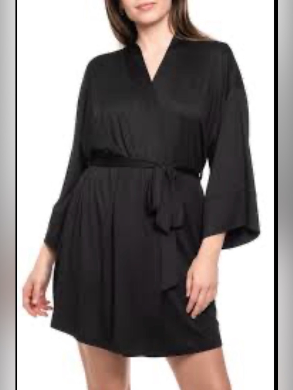 In Bloom satin robe Nordstrom bridal shower wedding spa s/p
